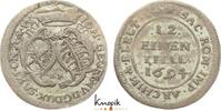 Sachsen-Albertinische Linie 1/12 Taler Johann Georg IV. 1691-1694. -