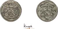 Sachsen-Albertinische Linie 1 Pfennig Johann Georg IV. 1691-1694. -