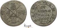 Sachsen-Albertinische Linie 1/48 Taler Johann Georg IV. 1691-1694. -