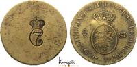 Schleswig-Holstein, Königliche Linie Messing Normalgewicht zu 2/3 Speciedaler Christian VII. 1766-1808. -