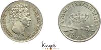 Schleswig-Holstein, Königliche Linie 4 Rigsbankskilling = 1 1/4 Schilling Christian VIII. 1839-1848. -