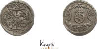 Sachsen-Albertinische Linie Pfennig Friedrich August I. 1694-1733. -