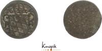 Bayern Einseitiger 1/2 Kreuzer Maximilian I., als Kurfürst 1623-1651. -