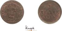 Bayern Cu Heller Maximilian II. 1848-1864. -
