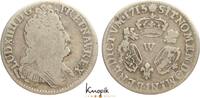 Frankreich 1/10 Écu aux 3 couronnes 1 Ludwig XIV. 1643-1715. -