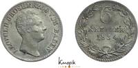 Baden-Durlach 6 Kreuzer Leopold 1830-1852. -