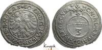 Brandenburg-Ansbach 3 Kreuzer Joachim Ernst 1603-1625. -