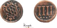 Bayern Kipper Cu Kreuzer zu 4 Pfennigen Maximilian I., als Herzog 1598-1623. -