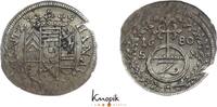 Hanau-Lichtenberg 2 Kreuzer Friedrich Casimir 1641-1685. -