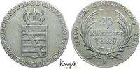 Sachsen-Coburg-Saalfeld 20 Kreuzer Ernst 1806-1826. -