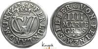 Braunschweig-Lüneburg-Celle 4 Mariengroschen Georg Wilhelm 1665-1705. -