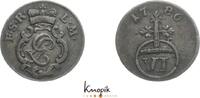Schwarzburg-Rudolstadt 6 Pfennig Ludwig Günther II. 1767-1790. -