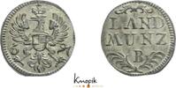 Brandenburg-Bayreuth 6 Pfennig Friedrich 1735-1763. -