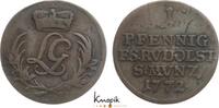Schwarzburg-Rudolstadt Cu Pfennig Ludwig Günther II. 1767-1790. -