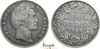 Bayern 1/2 Gulden Ludwig I. 1825-1848. -
