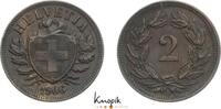 2 Rappen 1906  B Schweiz-Eidgenossenschaft  sehr schön +