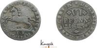 Braunschweig-Wolfenbüttel Friedrich Wilhelm 1806-1815. 6 Pfennig 1815  FR fast sehr schön