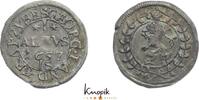 1 Albus 1657  IS Hessen-Darmstadt Georg II. 1626-1661. sehr schön-vorzüglich