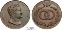 Sachsen-Weimar-Eisenach Bronzemedaille Carl August 1775-1828. -