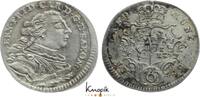 Sachsen-Hildburghausen 6 Kreuzer Ernst Friedrich Karl 1745-1780. -