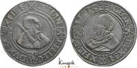 Sachsen-Kurfürstentum seit 1423 Taler Johann Friedrich und Georg 1534-1539. -