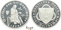 Weimarer Republik 3 Reichsmark Gedenkmünzen 1918-1933. -