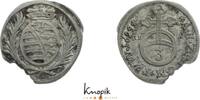 Sachsen-Coburg Dreier Albrecht III. 1680-1699. -