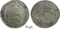 Sachsen-Coburg 2/3 Taler Albrecht III. 1680-1699. -