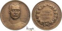 Erster Weltkrieg Bronzemedaille 1914 Kronprinz von Bayern, Rupprecht *1869 München; +1955 Starnberg. vorzüglich