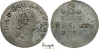 Anhalt-Zerbst 8 Gute Groschen Friedrich August 1747-1793. -