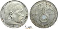Drittes Reich 2 Reichsmark Kursmünzen 1933-1945. -