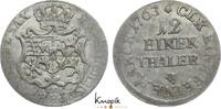 Sachsen-Albertinische Linie 1/12 Taler Friedrich Christian 1763. -