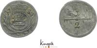 Württemberg 1/2 Kreuzer 1758 Karl Eugen 1744-1793. etwas Belag, sehr schön