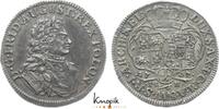 Sachsen-Albertinische Linie 1/6 Taler Friedrich August I. 1694-1733. -