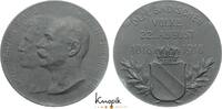 Baden-Durlach Zinkmedaille Friedrich II. 1907-1918. -