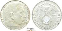 Drittes Reich 2 Reichsmark Kursmünzen 1933-1945. -
