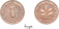 Kursmünzen 1 Pfennig -