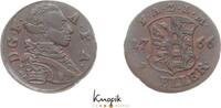 Anhalt-Zerbst Cu Heller Friedrich August 1747-1793. -