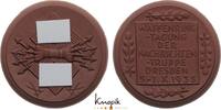 Drittes Reich Porzellanmedaille Porzellan 1933-1945. -