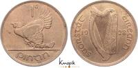 Irland 1 Penny Irischer Freistaat 1922-1937. -