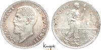 Rumänien 1 Leu Carl I. 1866-1914. -