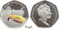 Britisches Antarktis-Territorium 50 Pence Elisabeth II. 1952-2022. -