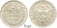Weimarer Republik 1 Reichsmark Kursmünzen 1918-1933. -