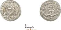 Sachsen-Albertinische Linie Pfennig Friedrich August I. 1694-1733. -