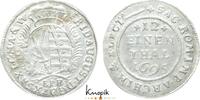Sachsen-Albertinische Linie 1/12 Taler Friedrich August I. 1694-1733. -