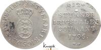 Dänemark 1/15 Speciesdaler Christian VII. 1766-1808. -