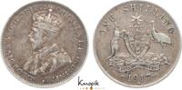 Australien Shilling George V. 1910-1936. -