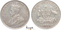 Australien Shilling George V. 1910-1936. -