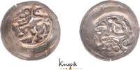 Bamberg, Bistum Pfennig Heinrich I. von Bilversheim 1242-1257. -