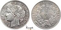 Frankreich 2 Francs Dritte Republik 1870-1940. -
